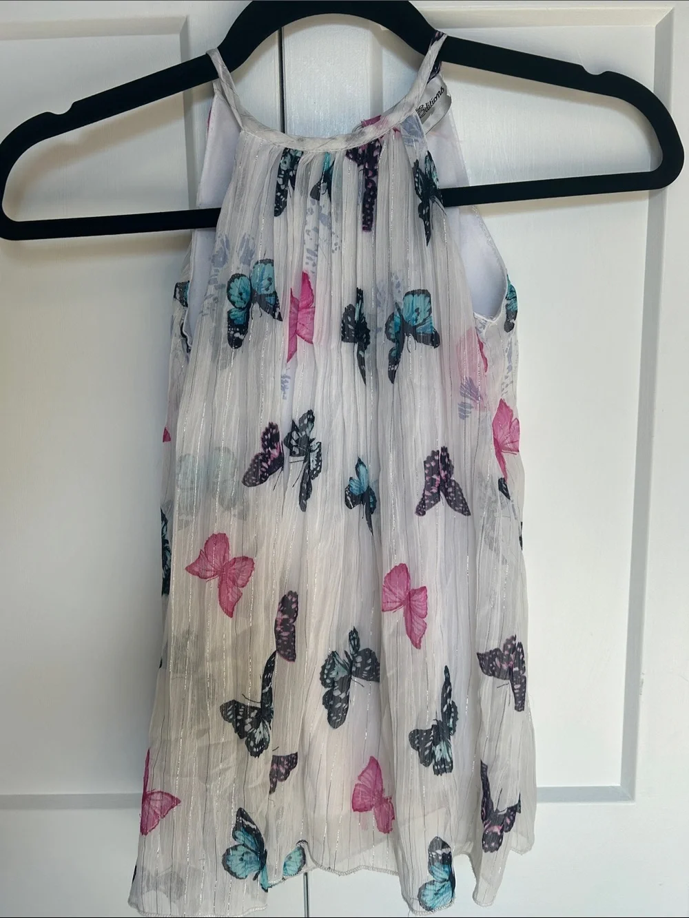 Tommy Bahama Jona Michelle Girls' Pink & Teal Patchwork Summer Sundress